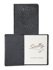 Scully Leather tel/address book - Flyclothing LLC