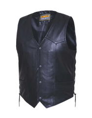 Unik International Black Men's Vests