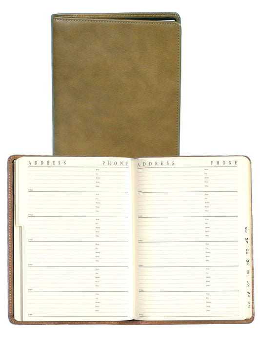 Scully Leather tel/address book - Flyclothing LLC