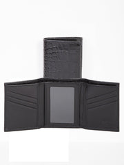 Scully Leather tri-fold wallet w/id window - Flyclothing LLC