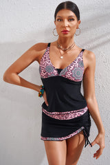 Leopard Plunge Two-Piece Swimsuit - Flyclothing LLC