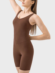 Wide Strap Active Romper - Flyclothing LLC