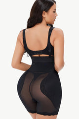 Full Size Spaghetti Strap Lace Trim Shaping Bodysuit - Flyclothing LLC