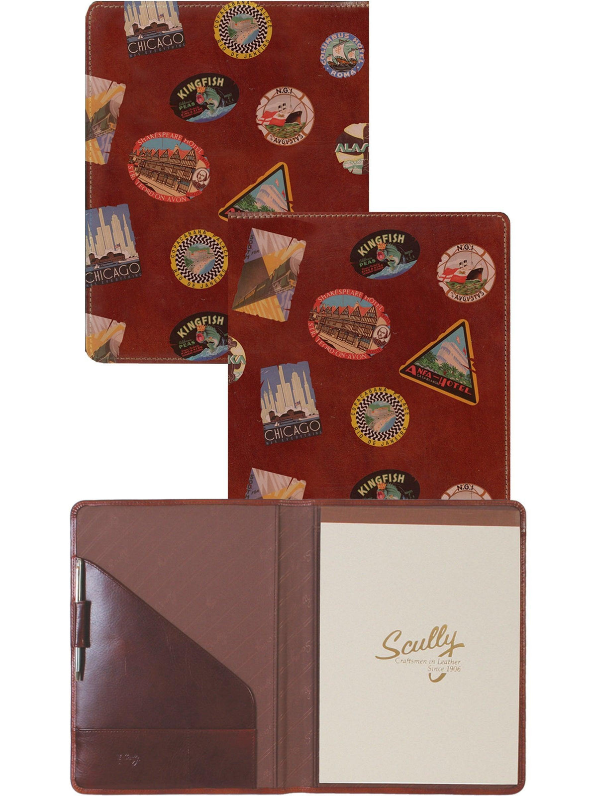 Scully Leather letter size pad - Flyclothing LLC