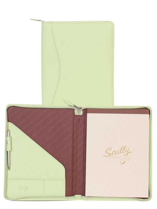 Scully Leather zip letter pad - Flyclothing LLC