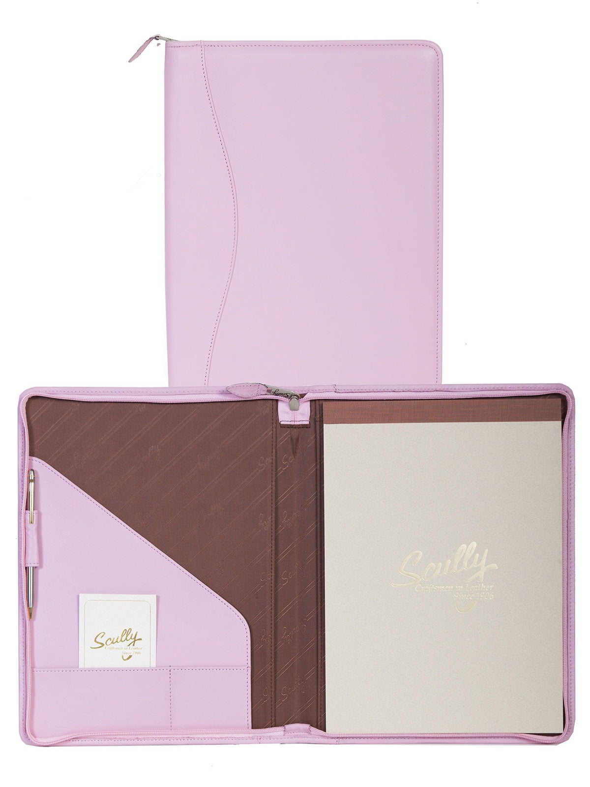 Scully Leather zip letter pad - Flyclothing LLC