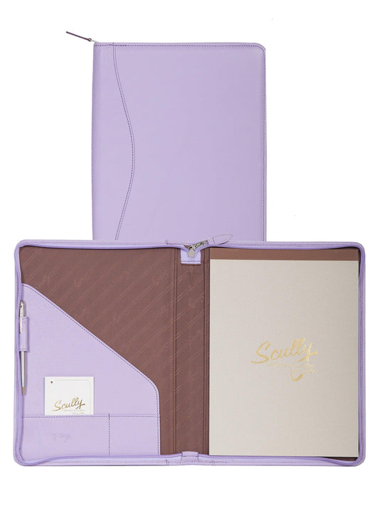 Scully Leather zip letter pad - Flyclothing LLC