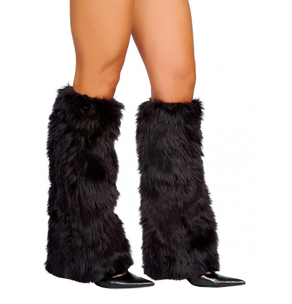 Roma Costume Fur Leg Warmer - Flyclothing LLC