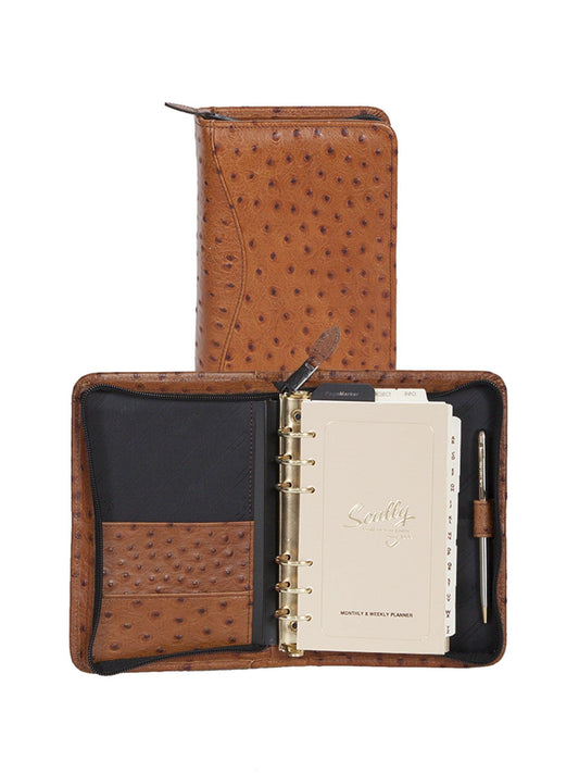 Scully Leather zip weekly organizer - Flyclothing LLC