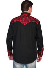 Scully Poly/rayon blend snap front shirt - Flyclothing LLC