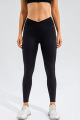 High Waist Active Leggings with Pockets - Flyclothing LLC