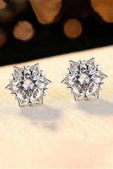 Stuck On You 4 Carat Moissanite Stud Earrings - Flyclothing LLC