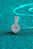 1 Carat Moissanite 925 Sterling Silver Necklace