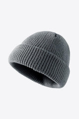 Calling For Winter Rib-Knit Beanie - Trendsi