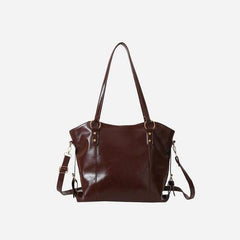 PU Leather Tote Bag - Trendsi