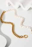 Dream Life Pearl Chunky Chain Necklace - Flyclothing LLC