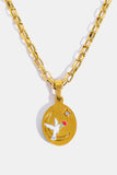 Stainless Steel 18K Gold-Plated Necklace - Flyclothing LLC