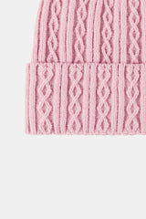 Mixed Knit Cuff Beanie - Flyclothing LLC