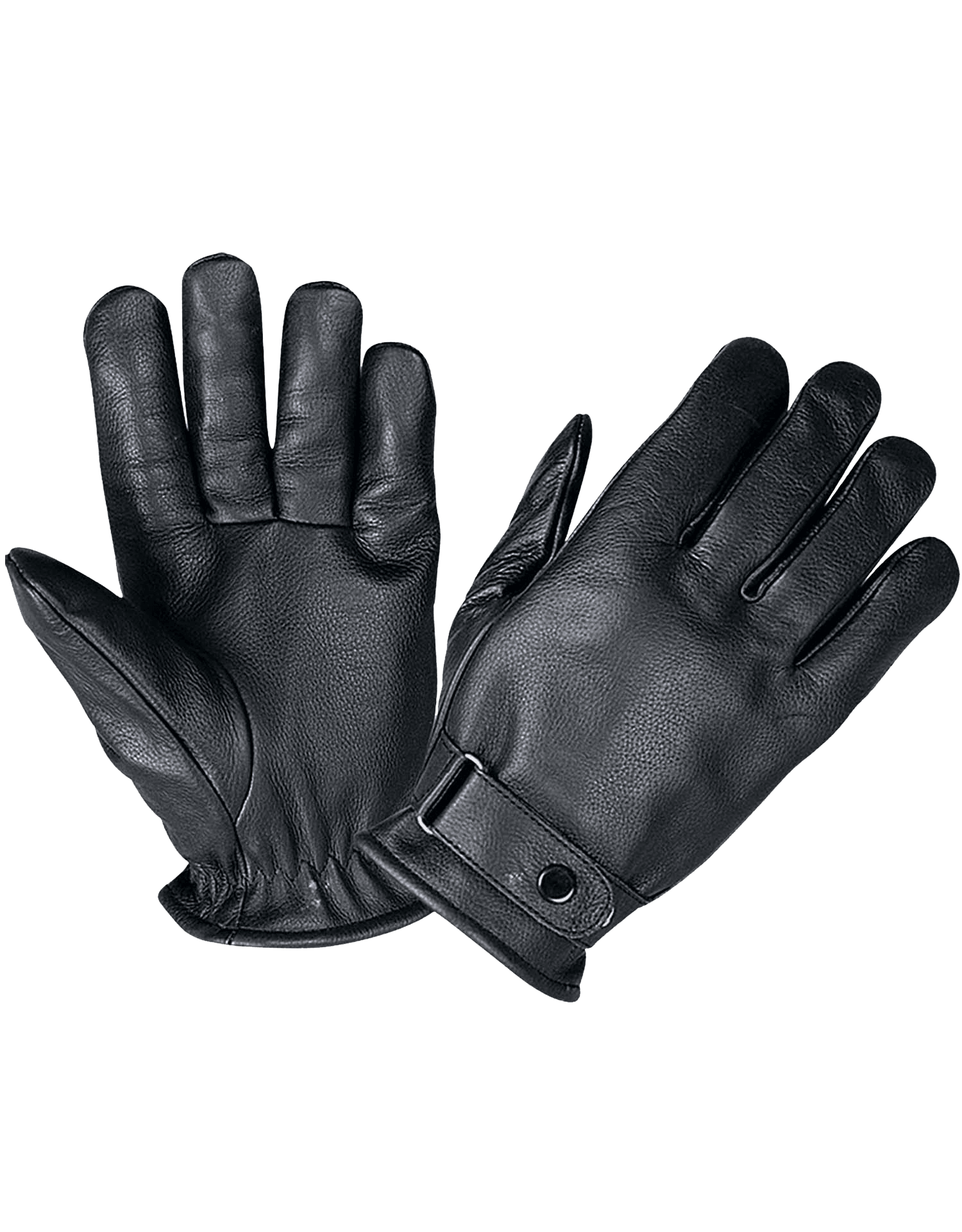 Unik International Mens Full Finger Leather Gloves