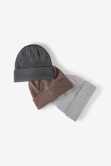 Cuff Knitted Beanie - Flyclothing LLC