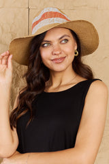 Fame Protect Me Vivid Glow Straw Sun Hat - Flyclothing LLC