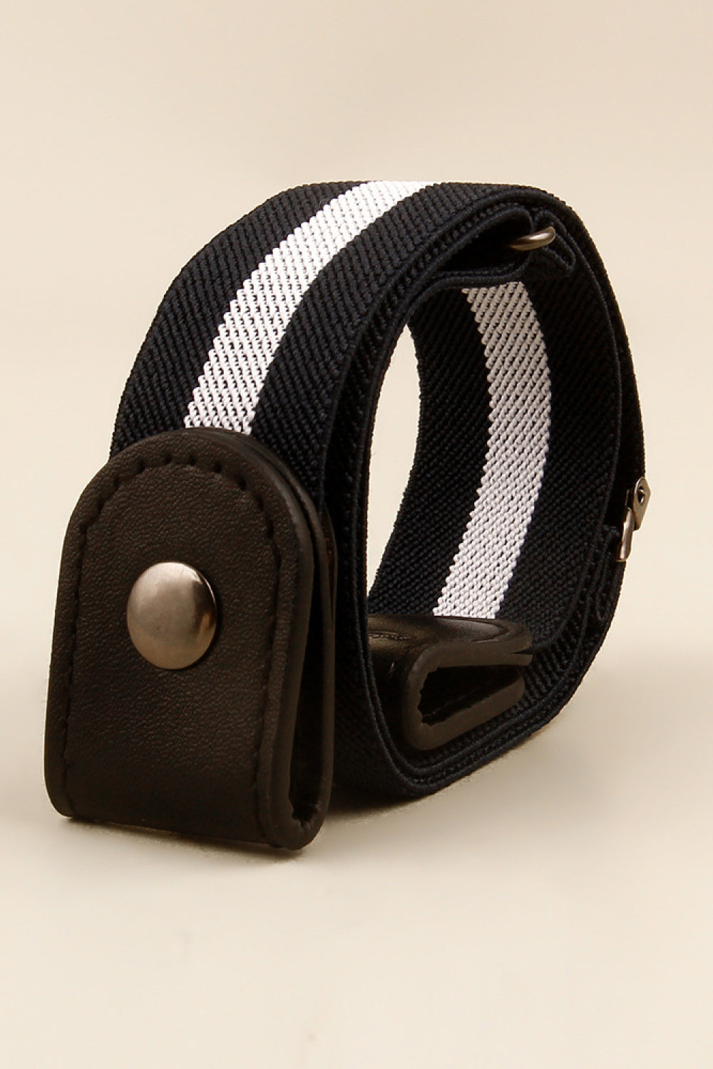 PU Elastic Snap Closure Belt - Flyclothing LLC