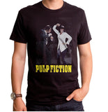 Pulp Fiction Dance Off Black Men's Crew T-Shirt - Pulp Fiction