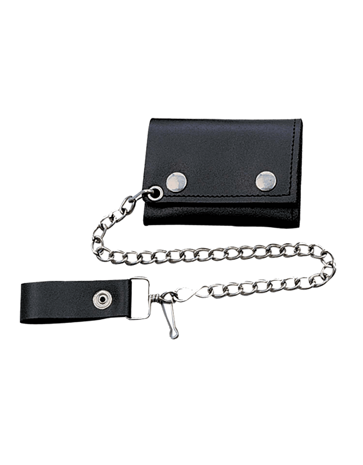 Unik International Trifold Biker Chain Wallet