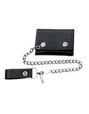 Unik International Trifold Biker Chain Wallet