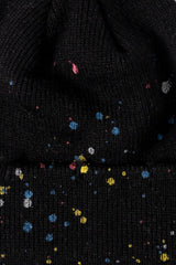 Confetti Rib-Knit Cuff Beanie - Flyclothing LLC