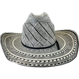 Rockmount Clothing Straw Hat 5 Shantung Full Vent - Rockmount Clothing