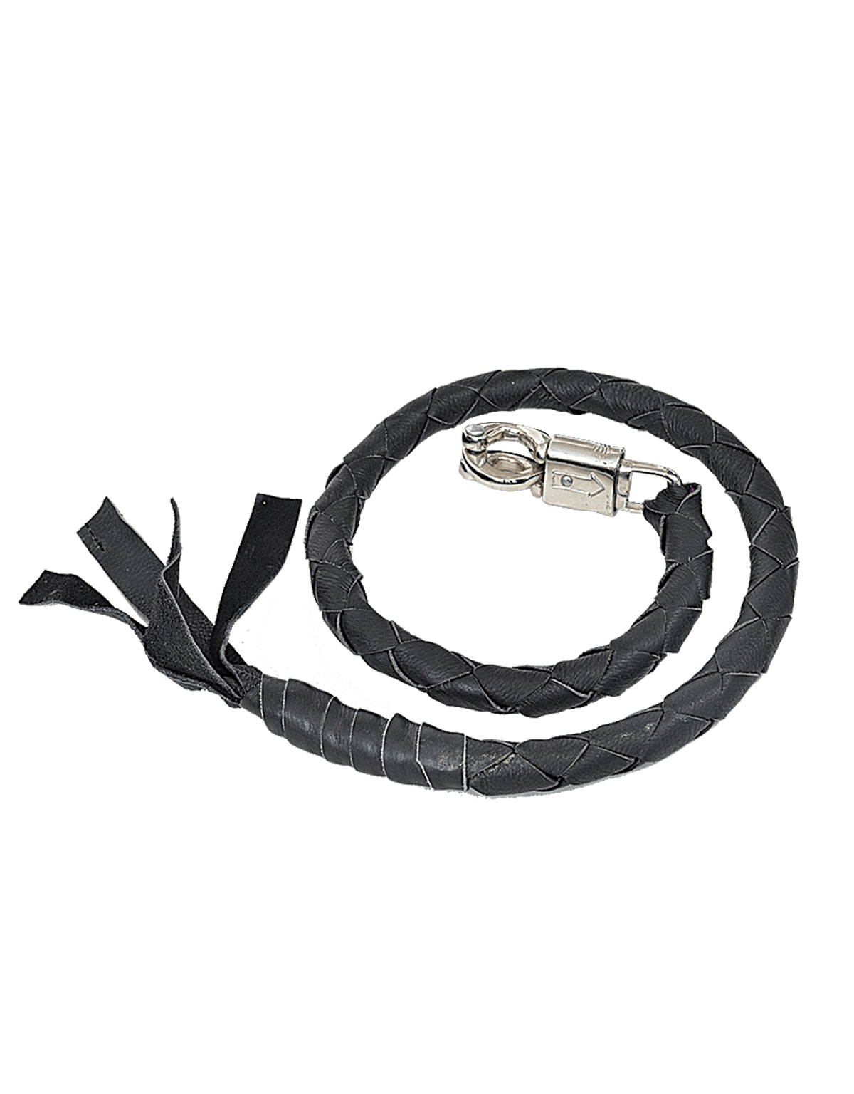 Unik International Black Biker Get Back Whip