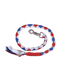 Unik International Red, White, & Blue Biker Get Back Whip