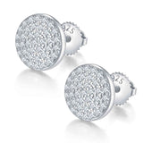 Moissanite 925 Sterling Silver Earrings - Flyclothing LLC