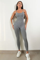 Adjustable Spaghetti Strap Jumpsuit - Flyclothing LLC