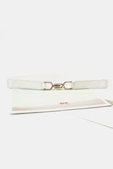 Alloy Buckle Elastic Belt - Trendsi