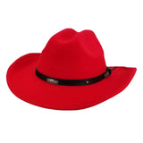 Rockmount Clothing Kid's Red Soft 100% Wool Felt Western Hat - Rockmount Clothing