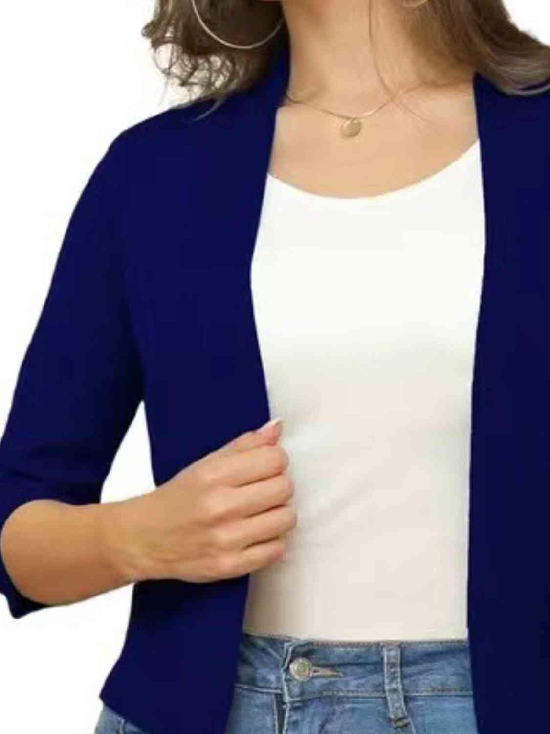 Open Front Cardigan - Flyclothing LLC