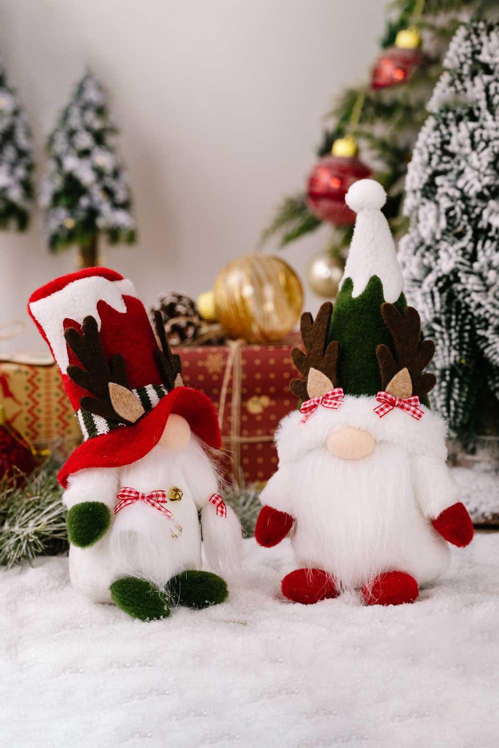 2-Pack Christmas Reindeer Gnomes - Flyclothing LLC