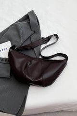 PU Leather Sling Bag - Trendsi