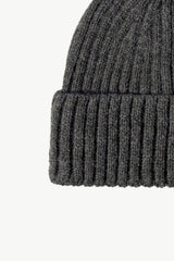 Rib-Knit Cuff Beanie - Flyclothing LLC