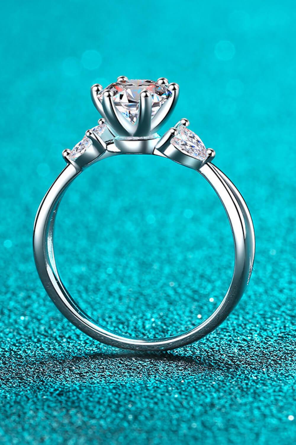 Come With Me 1 Carat Moissanite Ring - Flyclothing LLC