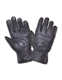 Unik International Mens Full Finger Leather Gloves