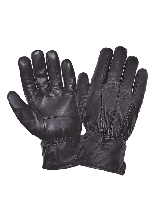 Unik International Mens Full Finger Leather Gloves