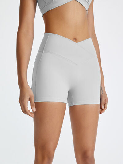 High Waist Active Shorts - Flyclothing LLC