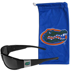 Florida Gators Chrome Wrap Sunglasses and Bag - Flyclothing LLC