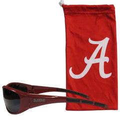 Alabama Crimson Tide Sunglass and Bag Set - Flyclothing LLC