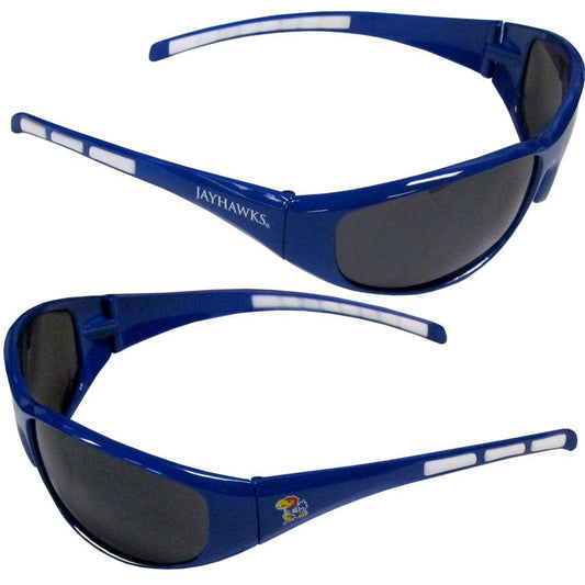 Kansas Jayhawks Wrap Sunglasses - Flyclothing LLC