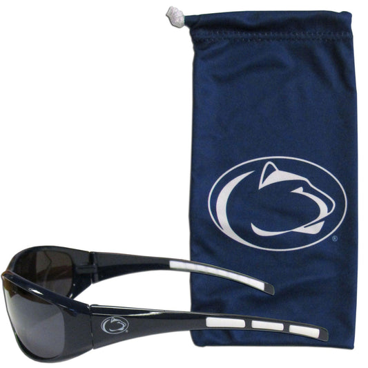 Penn St. Nittany Lions Sunglass and Bag Set - Flyclothing LLC