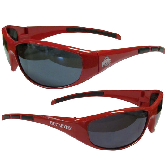 Ohio St. Buckeyes Wrap Sunglasses - Flyclothing LLC